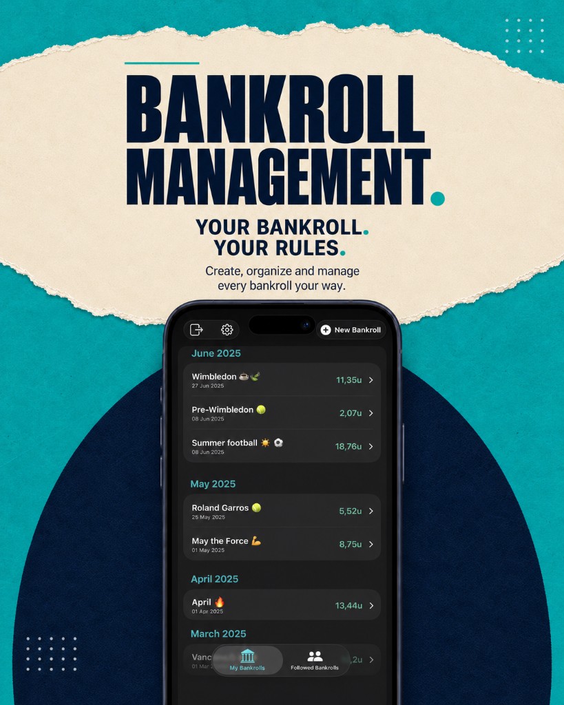 Bankroll management: multiple bankrolls and staking rules